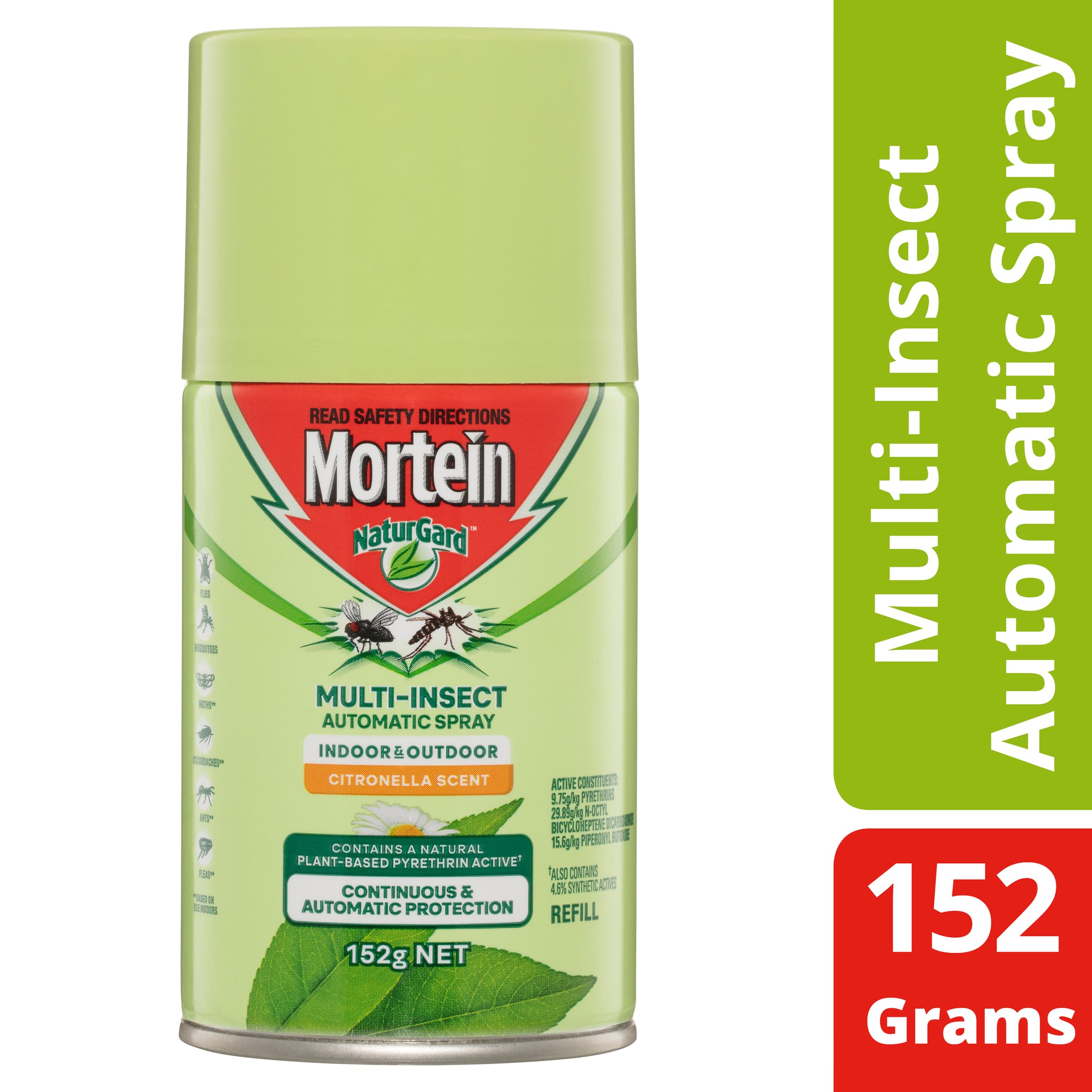 Mortein NaturGard Multi-Insect Automatic Refill Citronella 152g