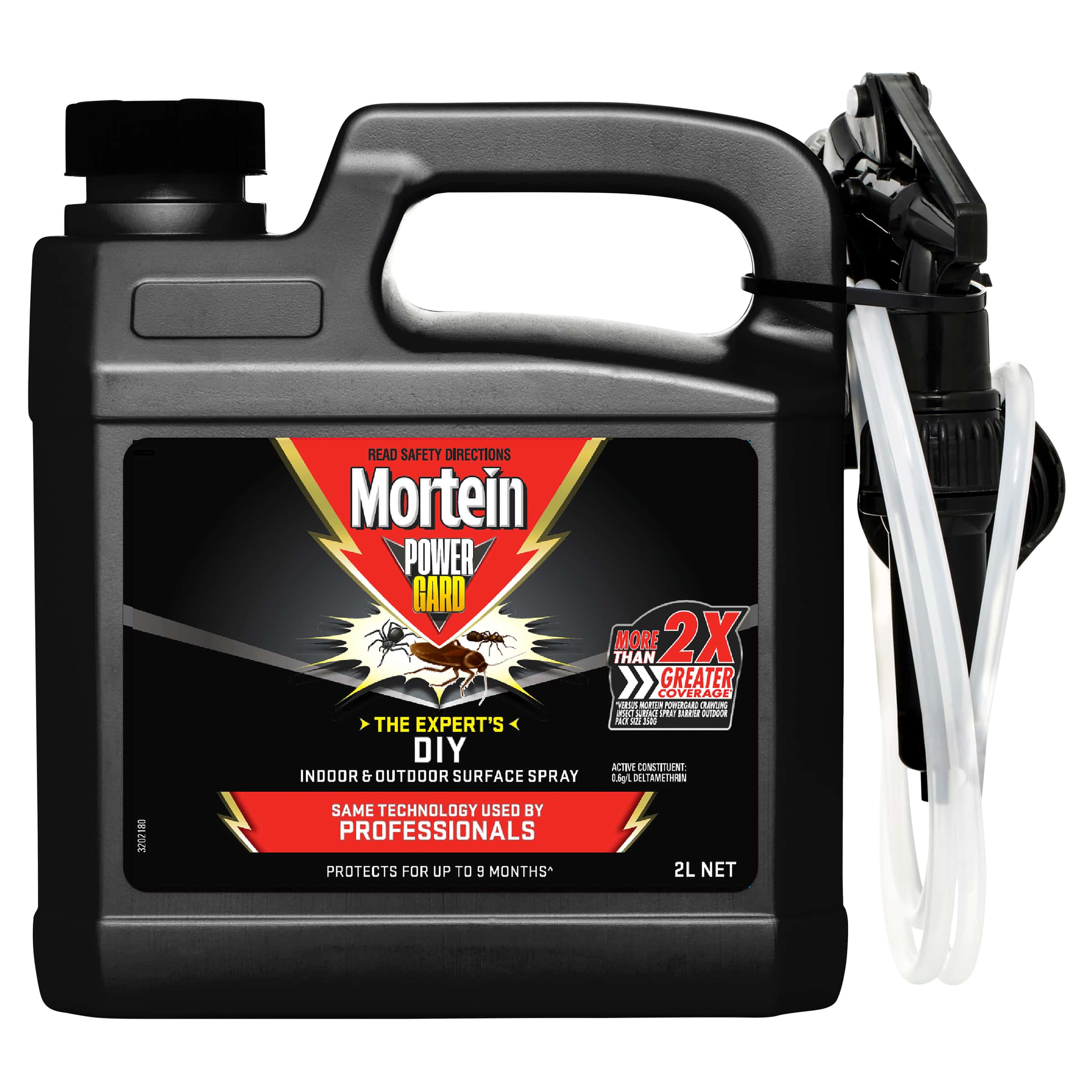 Mortein PowerGard DIY Indoor & Outdoor Insect Surface Spray 2L