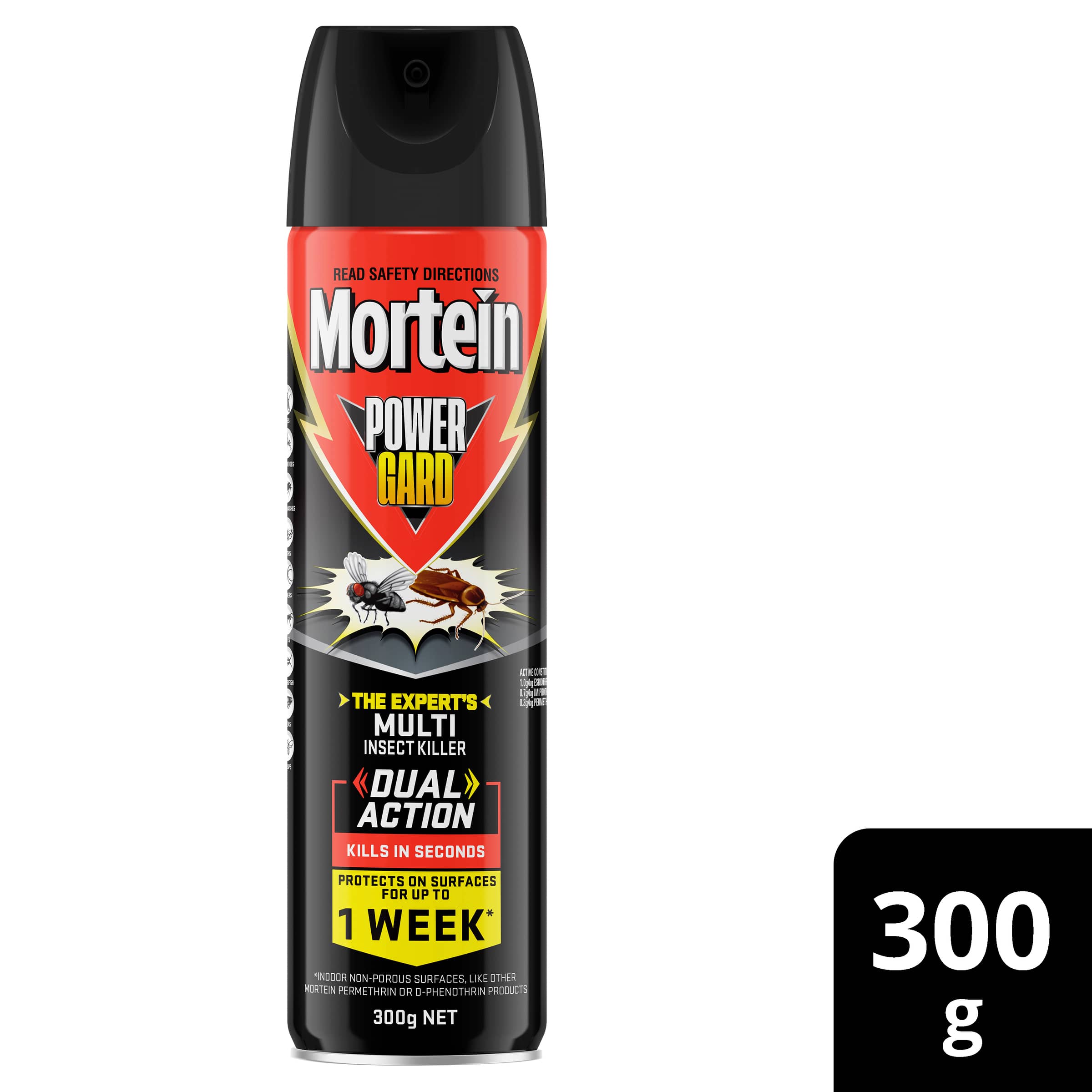 Mortein PowerGard Insect Spray Multi Insect Killer 300g